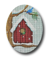 Birdhouse on Branch