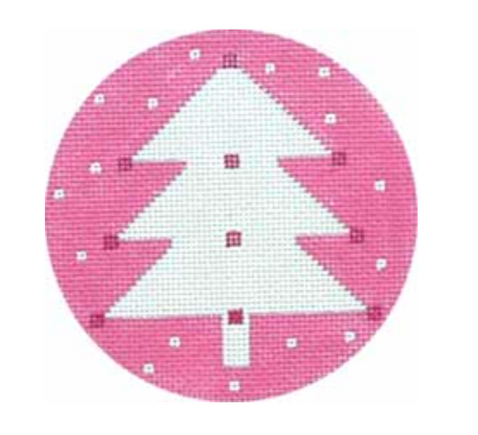 Pink Tree Ornament