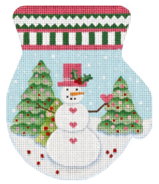 Snowman Mitten