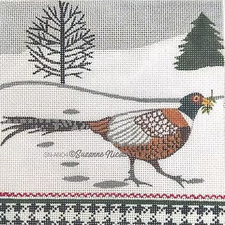 Animals: Winter Wonderland Pheasant