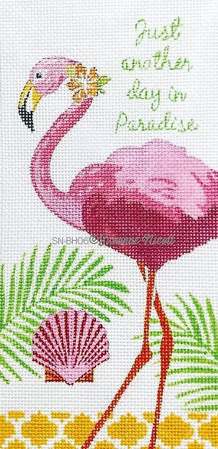 Beach: Flamingo in Paradise
