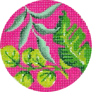 Fuchsia Banana Leaf