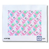 Pink Mahjong Pattern